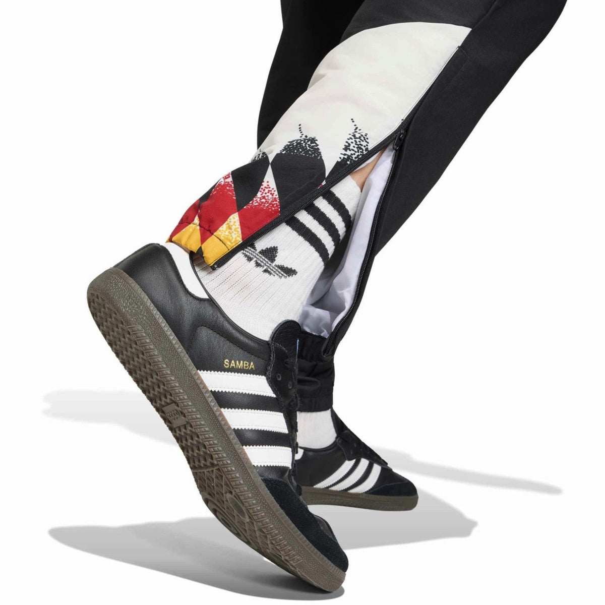 Germany white/black Retro presentation Soccer tracksuit 2026/27 - Adidas-4