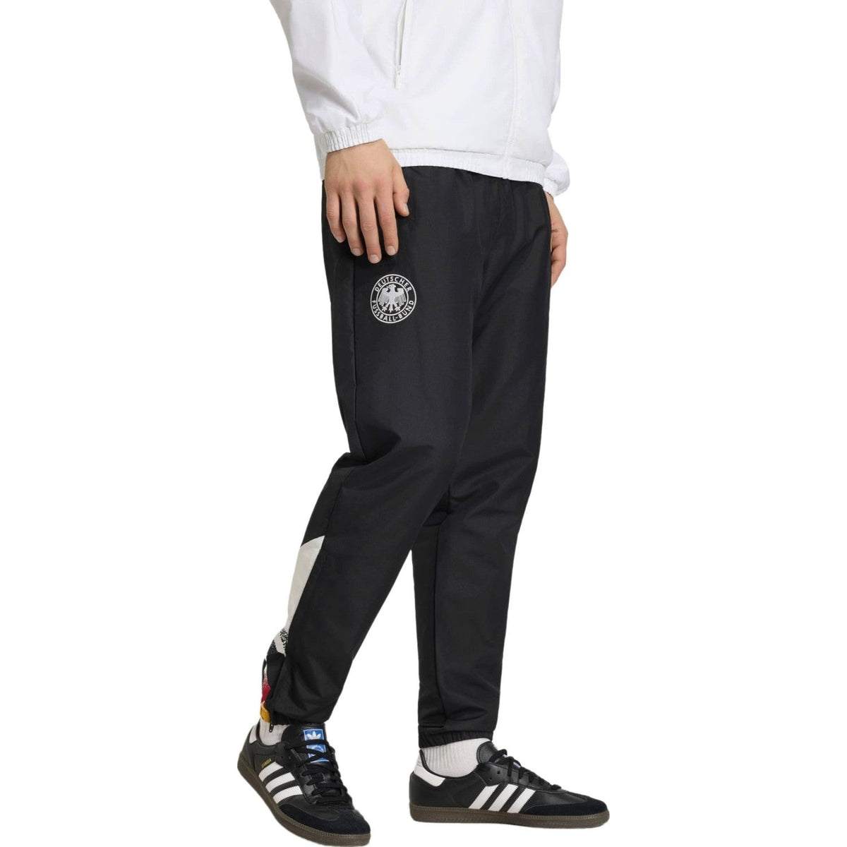 Germany white/black Retro presentation Soccer tracksuit 2026/27 - Adidas-2