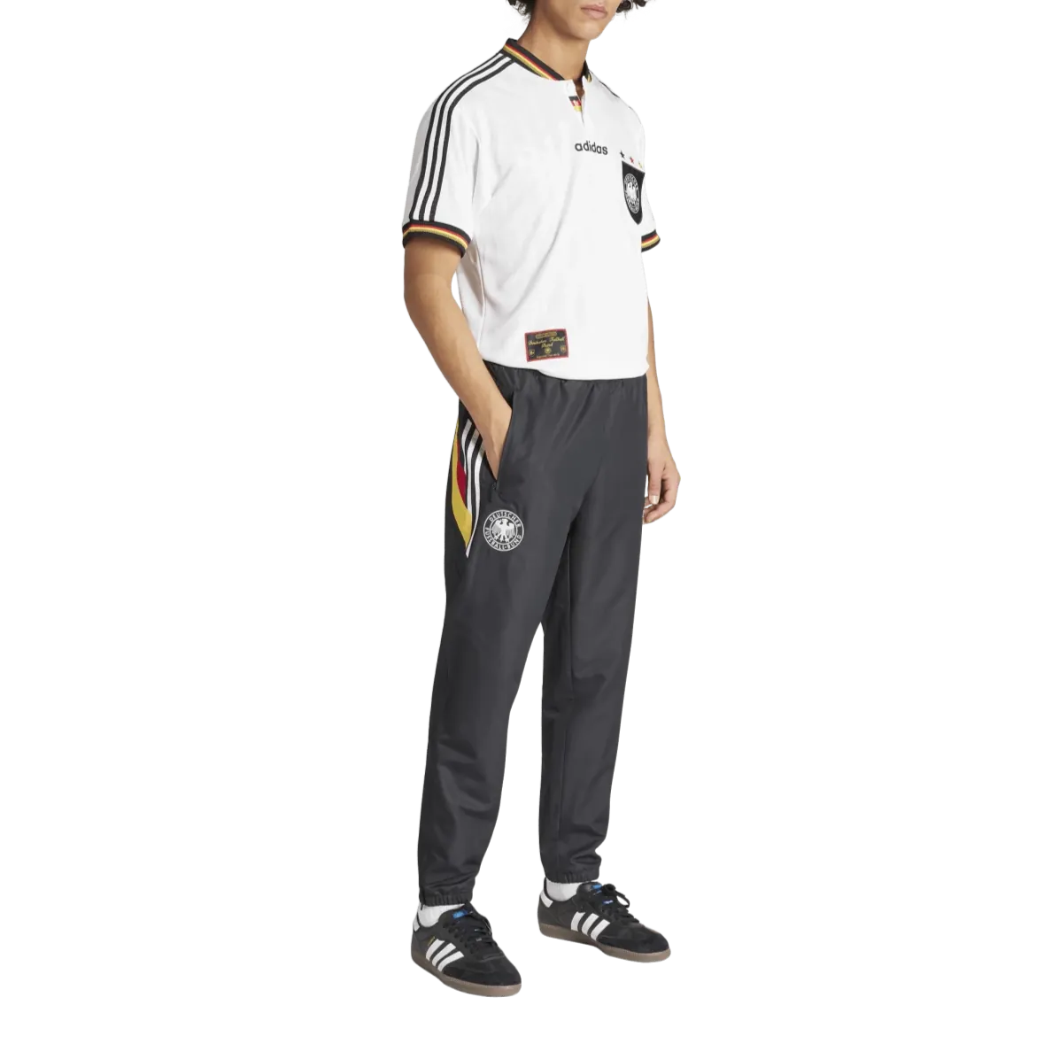 Germany Originals 1996 woven presentation Soccer pants 2025 - Adidas-3