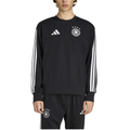 Germany Casual 3S black presentation sweat tracksuit 2026/27 - Adidas-0