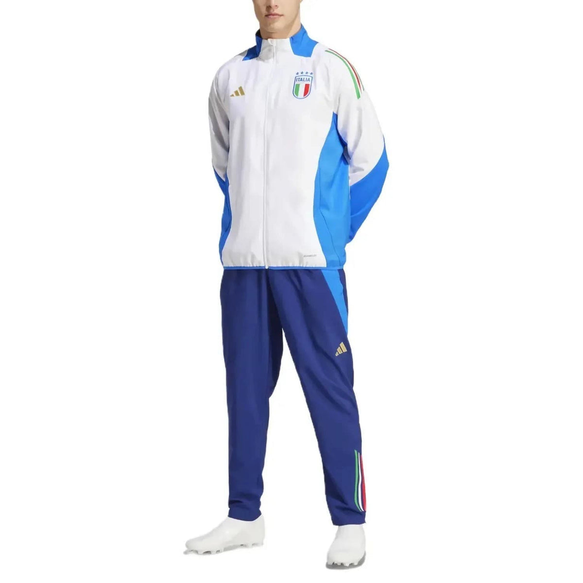 Italy training presentation Soccer tracksuit 2024/25 - Adidas-3