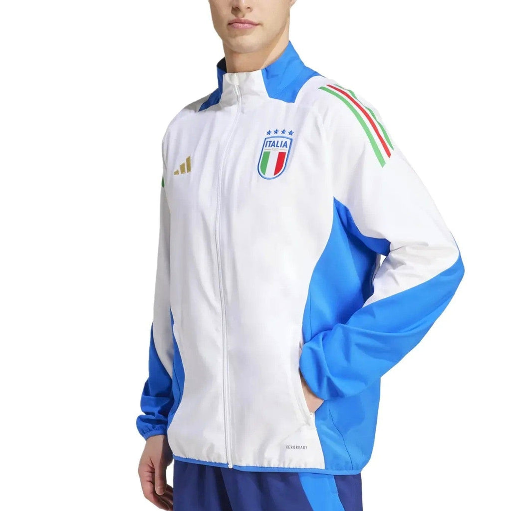 Italy training presentation Soccer tracksuit 2024/25 - Adidas-1