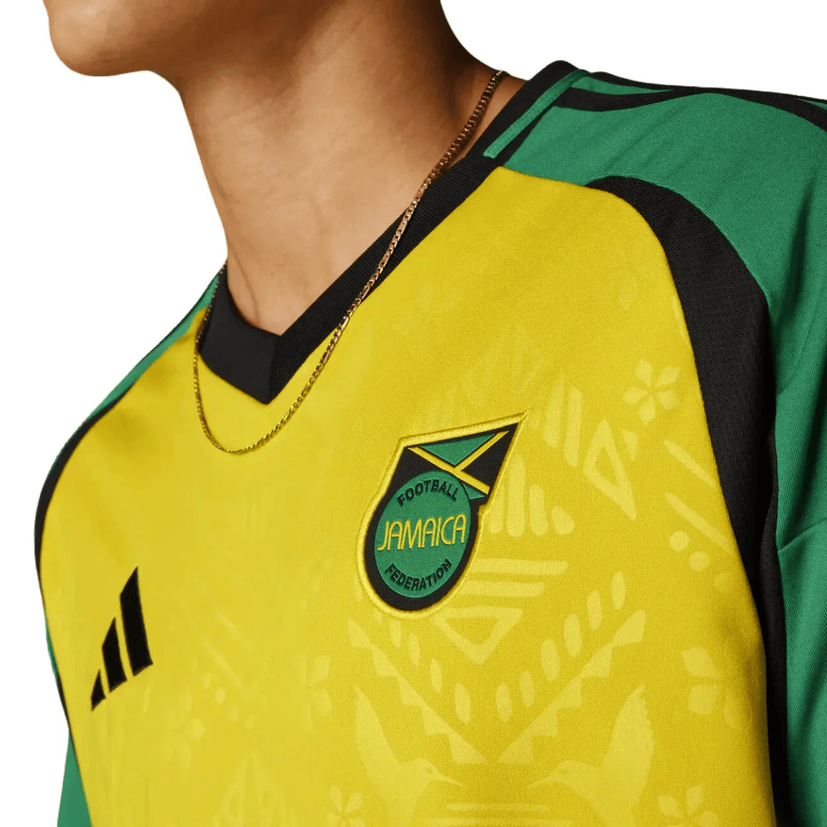 Jamaica national team Home soccer jersey 2024/25 - Adidas-4