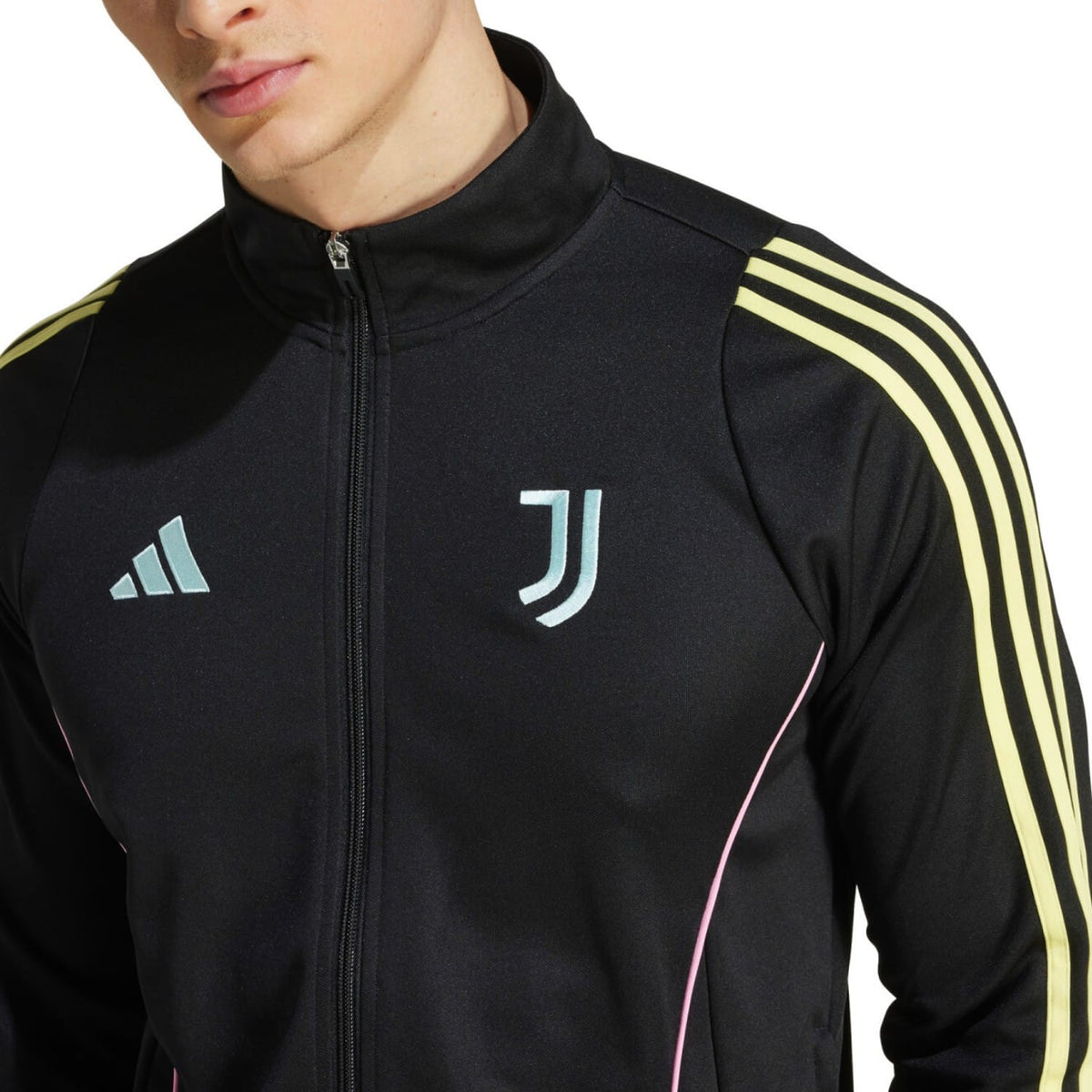 Juventus black training presentation bench tracksuit 2025/26 - Adidas-3