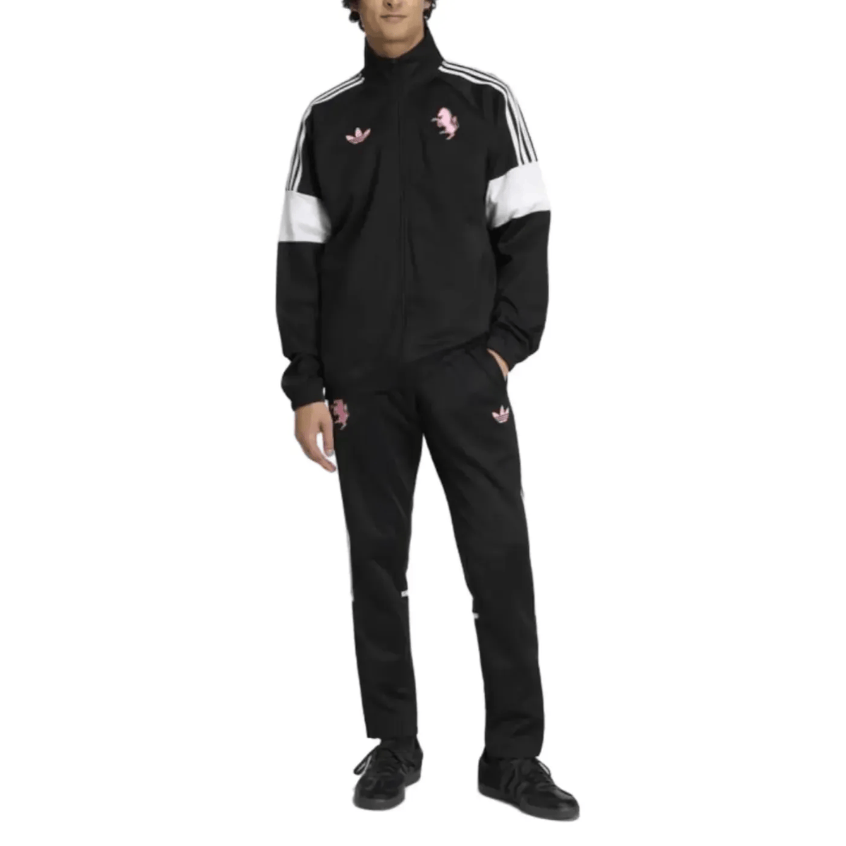 Juventus Originals casual presentation tracksuit 2026 black/white - Adidas-4