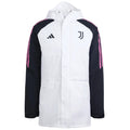 Juventus winter bench parka jacket 2023/24 white/black - Adidas-0