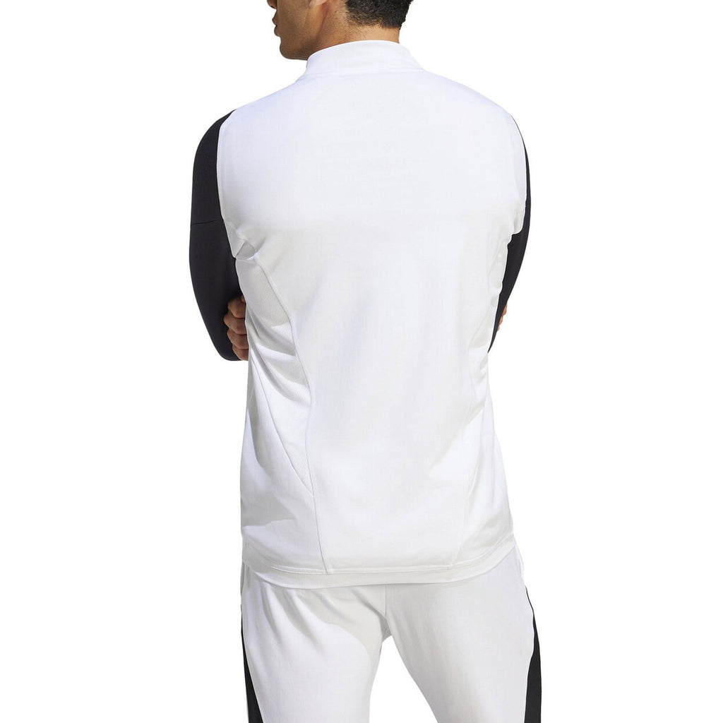 Juventus white training technical soccer sweat top 2023/24 - Adidas-2