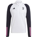 Juventus white training technical soccer sweat top 2023/24 - Adidas-0