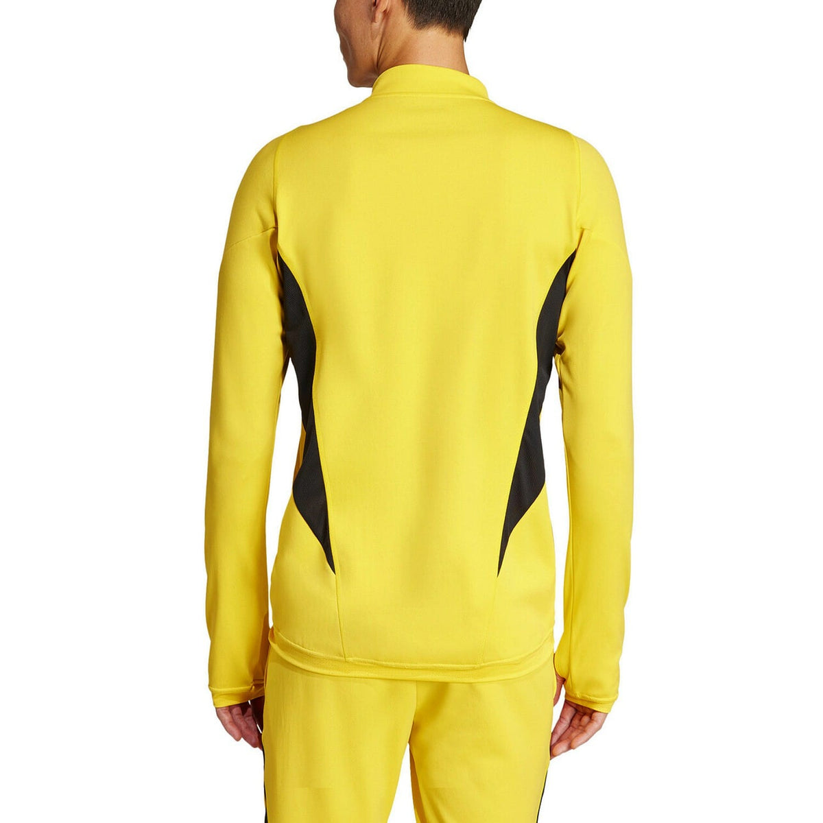 Juventus yellow training technical Soccer tracksuit 2024 - Adidas-3