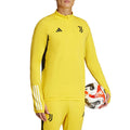 Juventus yellow training technical Soccer tracksuit 2024 - Adidas-0