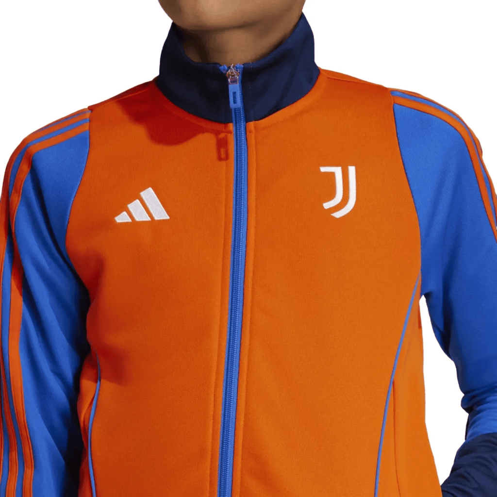 Kids - Juventus training presentation soccer tracksuit 2024/25 - Adidas-3