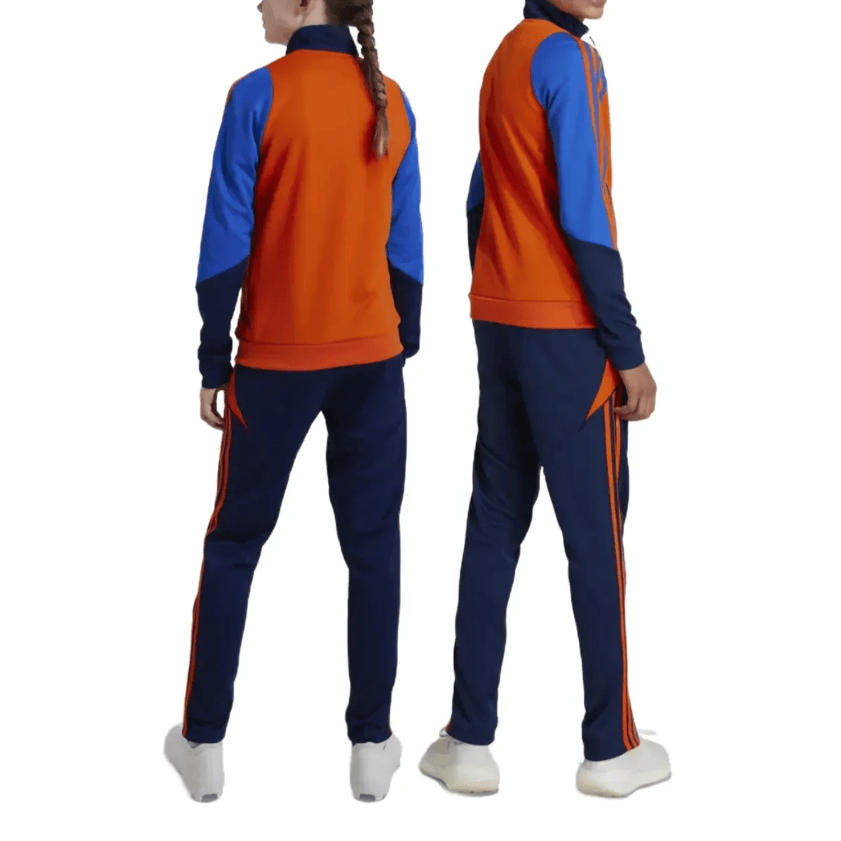 Kids - Juventus training presentation soccer tracksuit 2024/25 - Adidas-2