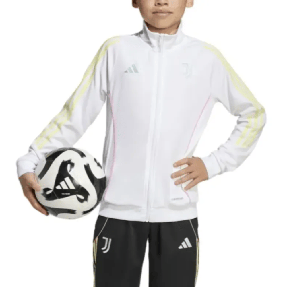 Kids - Juventus training presentation bench tracksuit 2025/26 - Adidas-0
