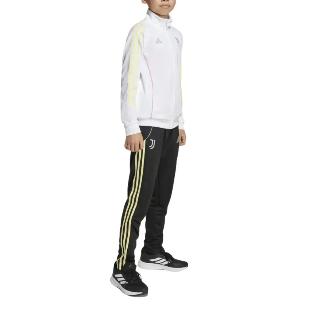 Kids - Juventus training presentation bench tracksuit 2025/26 - Adidas-1
