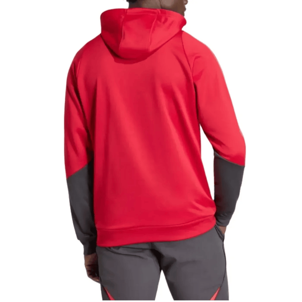 Liverpool FC red hooded training technical tracksuit 2026 - Adidas-3