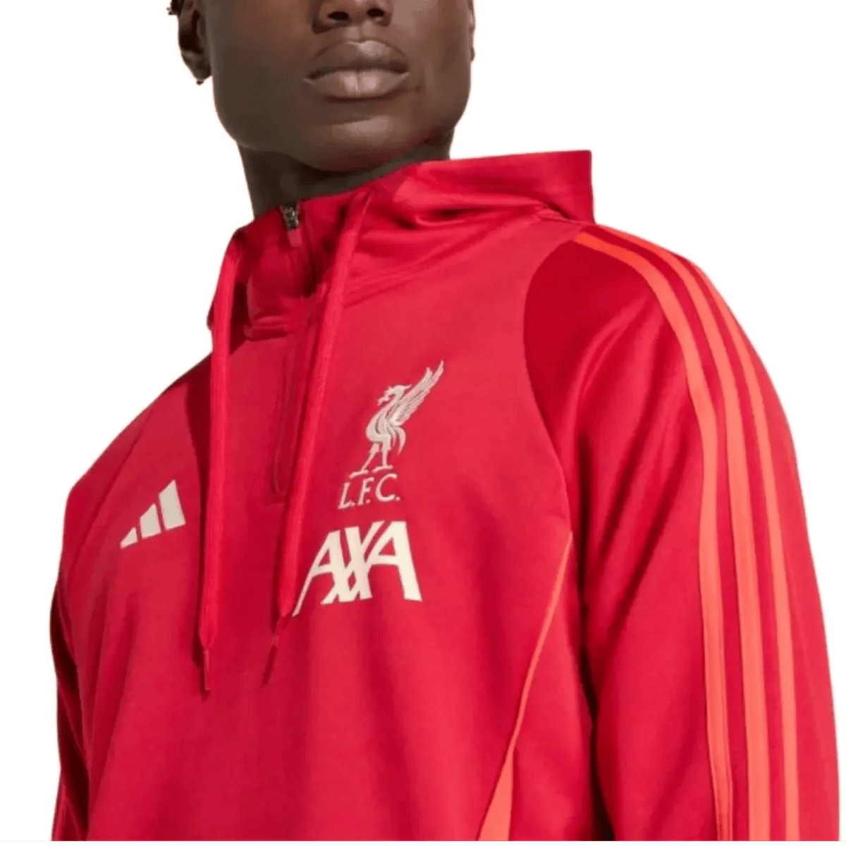 Liverpool FC red hooded training technical tracksuit 2026 - Adidas-2