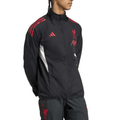 Liverpool FC black presentation Soccer tracksuit 2025/26 - Adidas-0