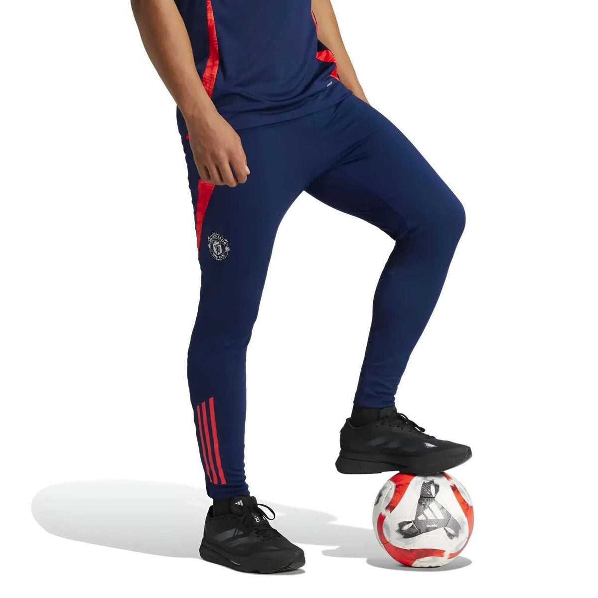 Manchester United navy training technical Soccer tracksuit 2024/25 - Adidas-1