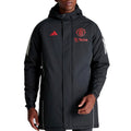 Manchester United EU bench parka training jacket 2024/25 black - Adidas-0