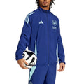 Arsenal FC presentation soccer tracksuit 2024/25 navy blue - Adidas-0