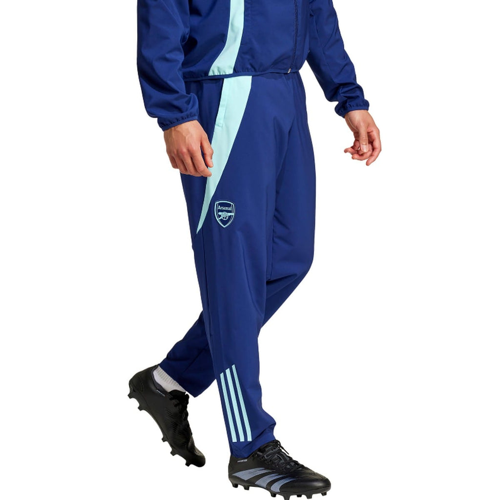 Arsenal FC presentation soccer tracksuit 2024/25 navy blue - Adidas-1