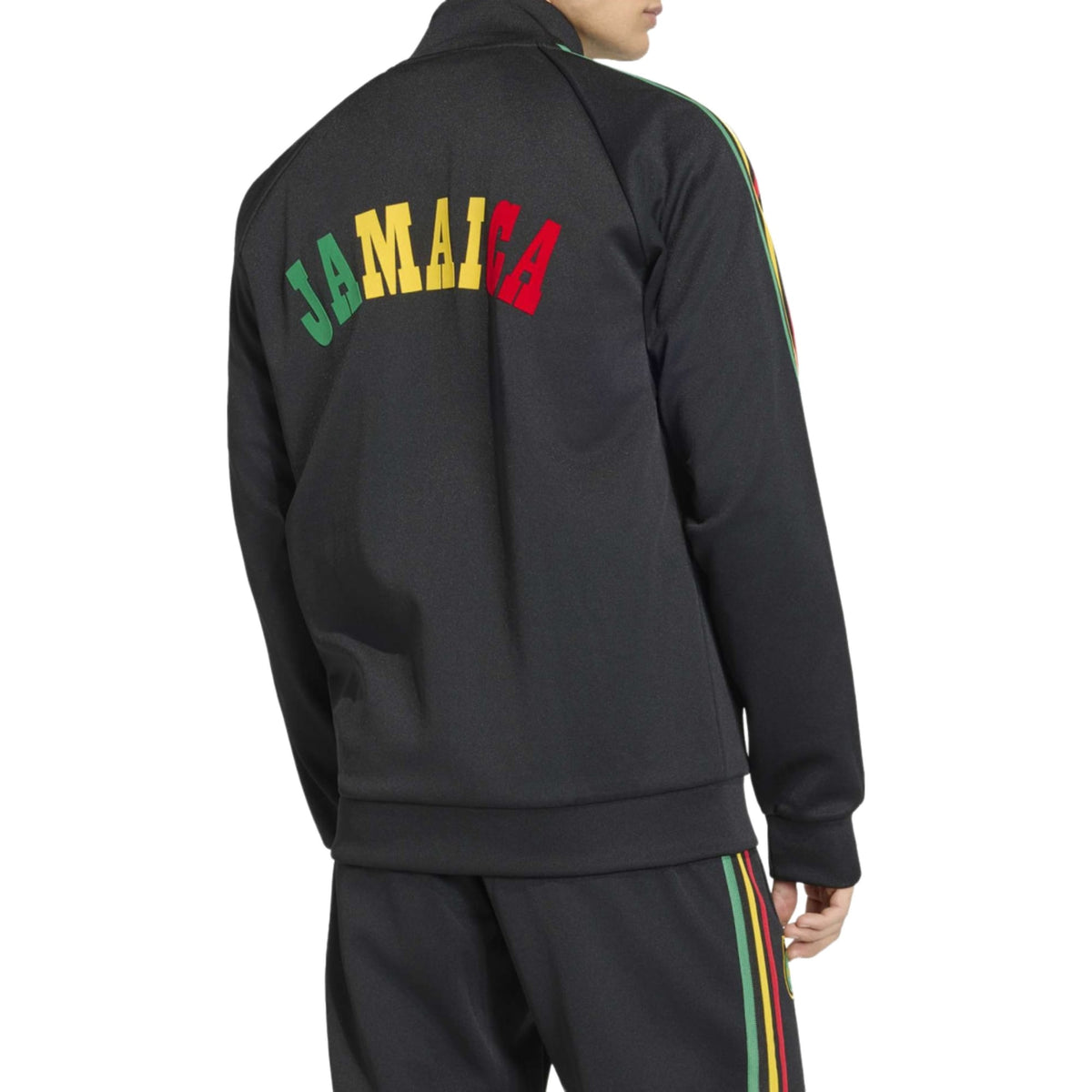 Jamaica black Originals casual presentation tracksuit 2026/27 - Adidas-1