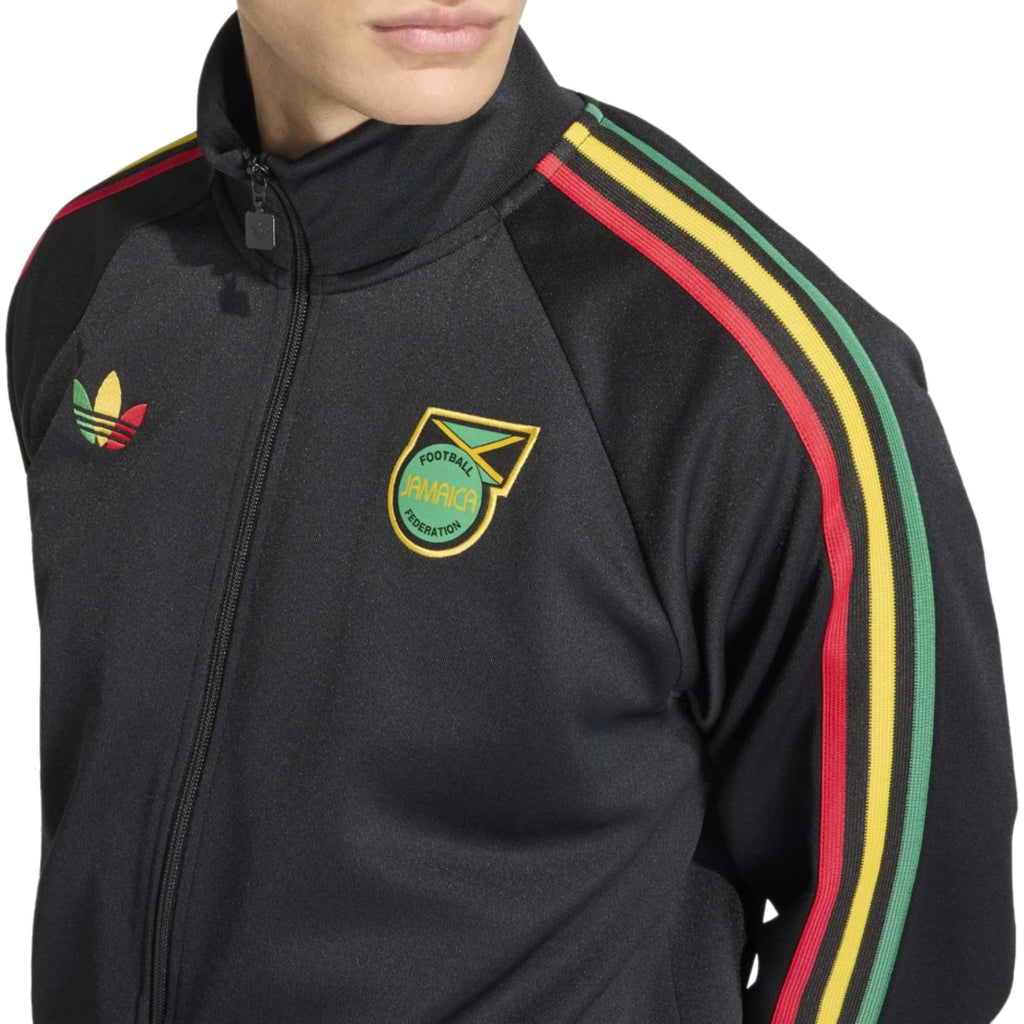 Jamaica black Originals casual presentation tracksuit 2026/27 - Adidas-3