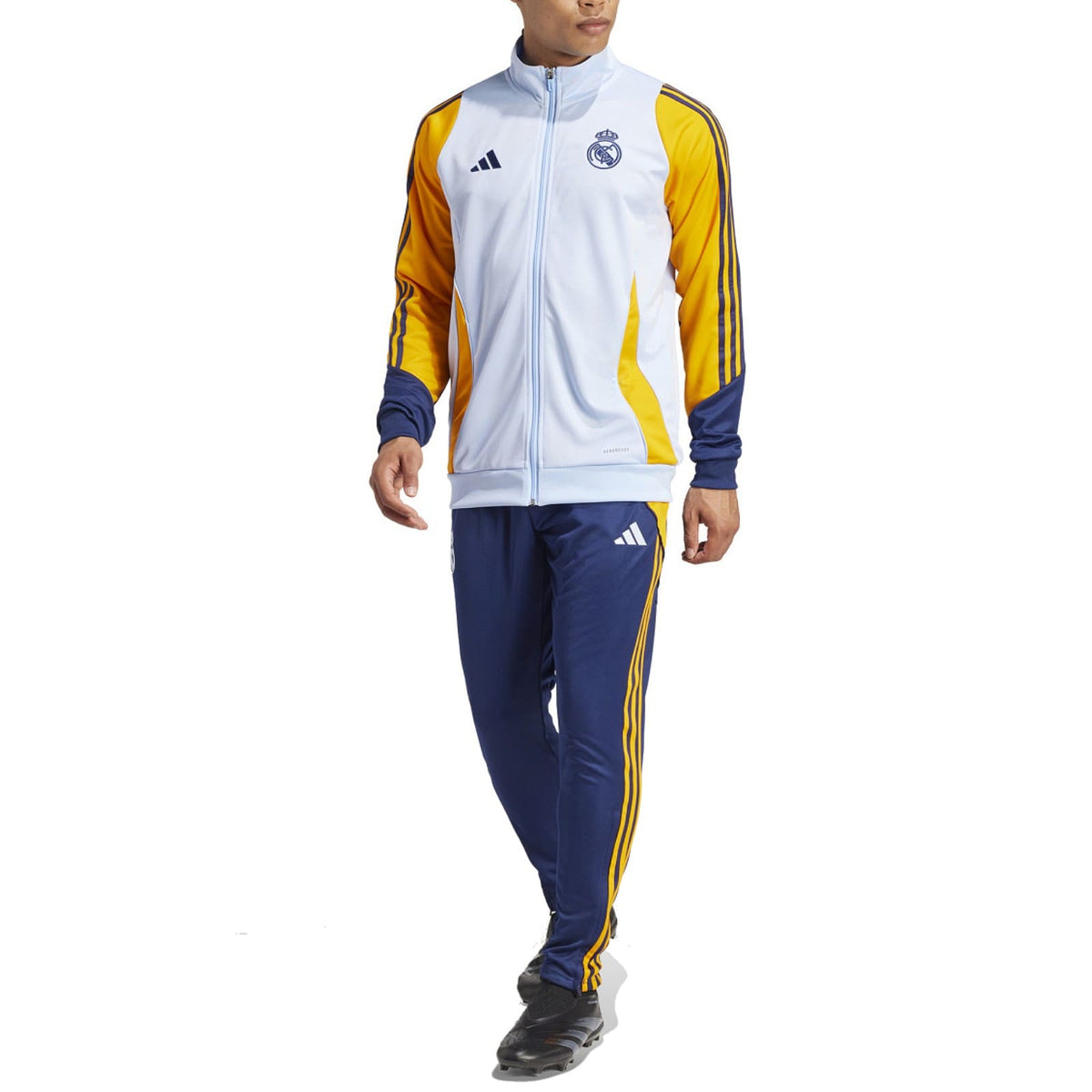 Real Madrid training bench Soccer tracksuit 2024/25 - Adidas-1