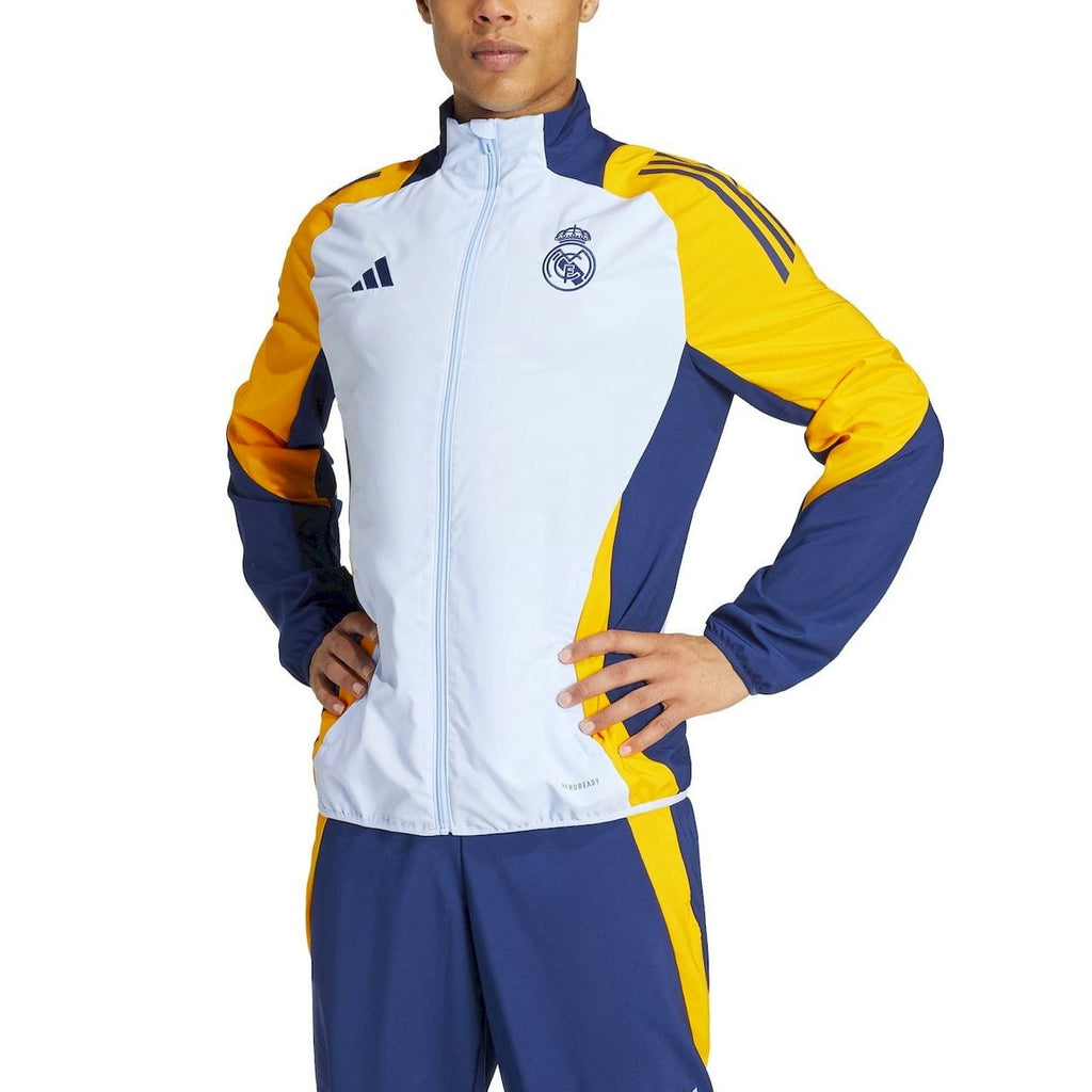 Real Madrid presentation soccer tracksuit 2024/25 - Adidas-1
