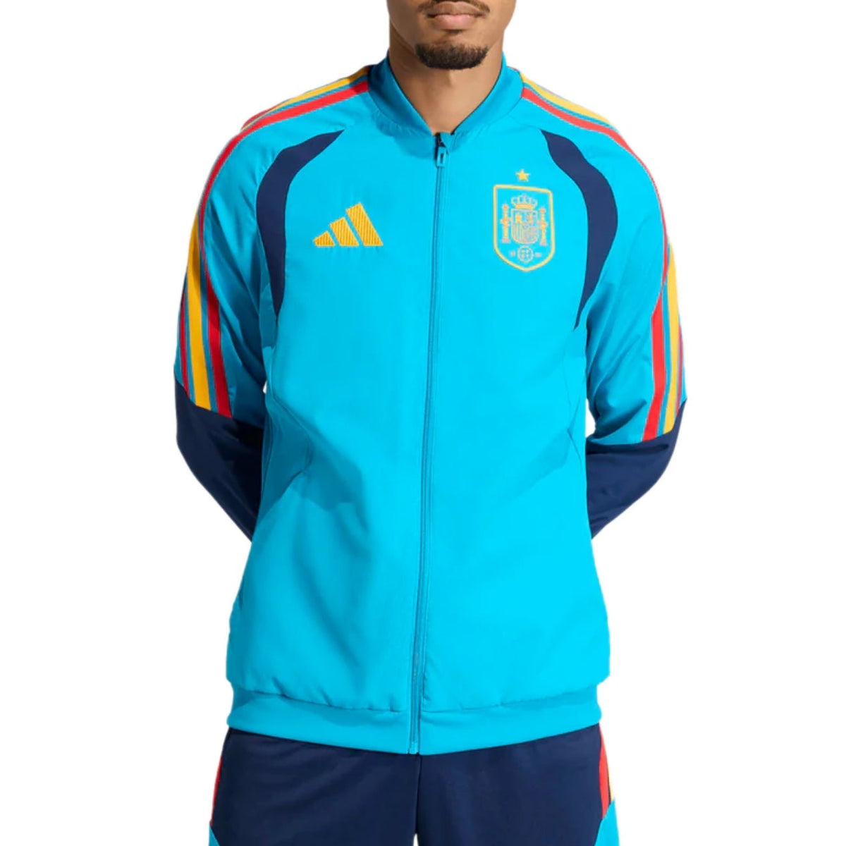 Spain training presentation soccer tracksuit 2026/27 - Adidas-4