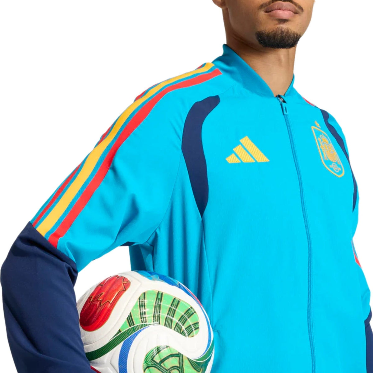 Spain training presentation soccer tracksuit 2026/27 - Adidas-2