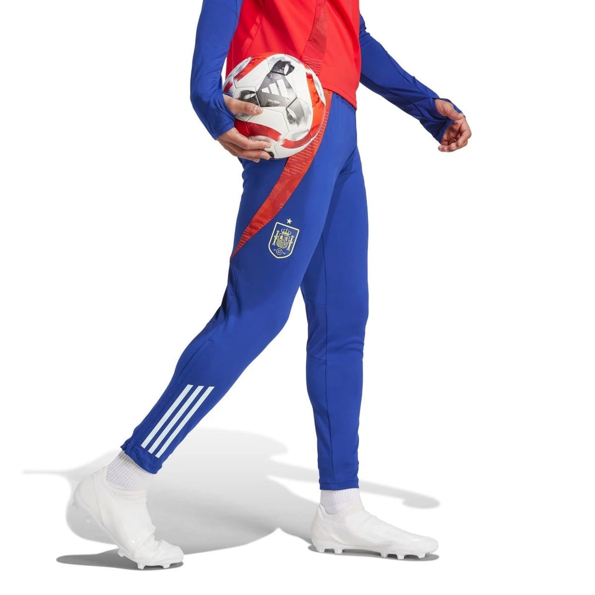 Spain red/blue training technical Soccer tracksuit 2024/25 - Adidas-4