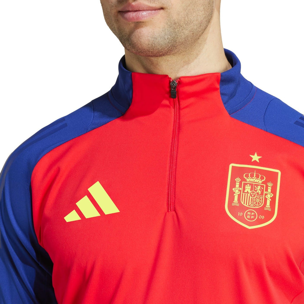Spain red/blue training technical Soccer tracksuit 2024/25 - Adidas-3