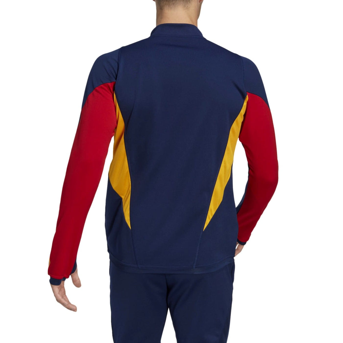 Spain training technical Soccer tracksuit 2022/23 navy - Adidas-1