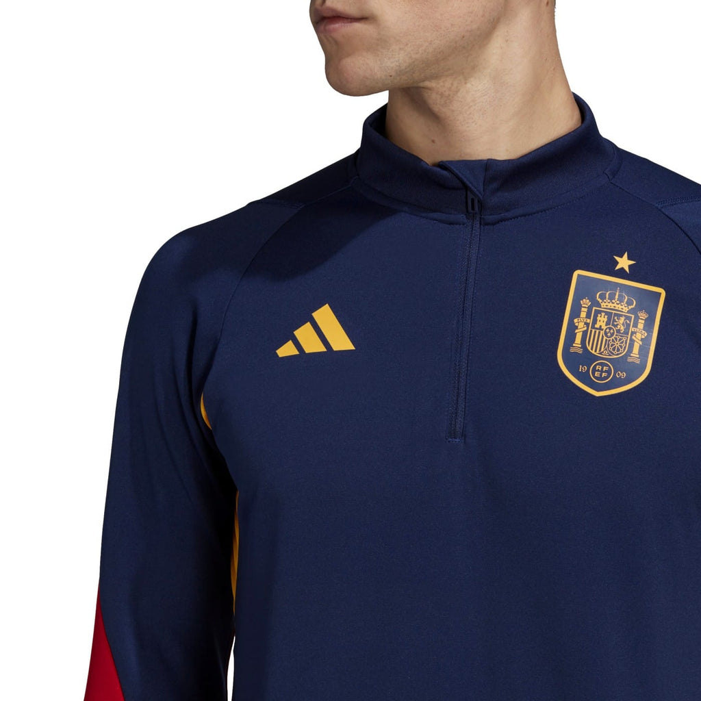 Spain training technical Soccer tracksuit 2022/23 navy - Adidas-3