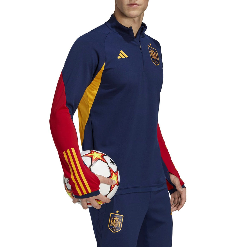 Spain training technical Soccer tracksuit 2022/23 navy - Adidas-2