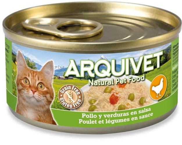 ARQUIVET Pollo e Verdurein salsa - i- Mini Filetti  80gr
