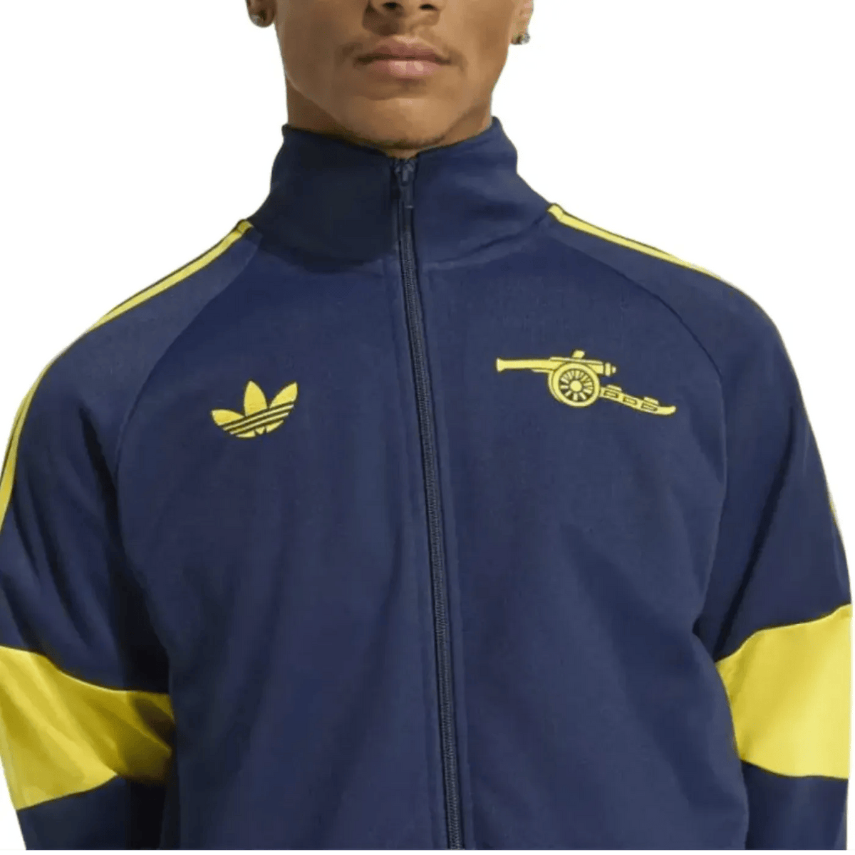 Arsenal FC Originals casual presentation tracksuit 2026 navy/yellow - Adidas-3