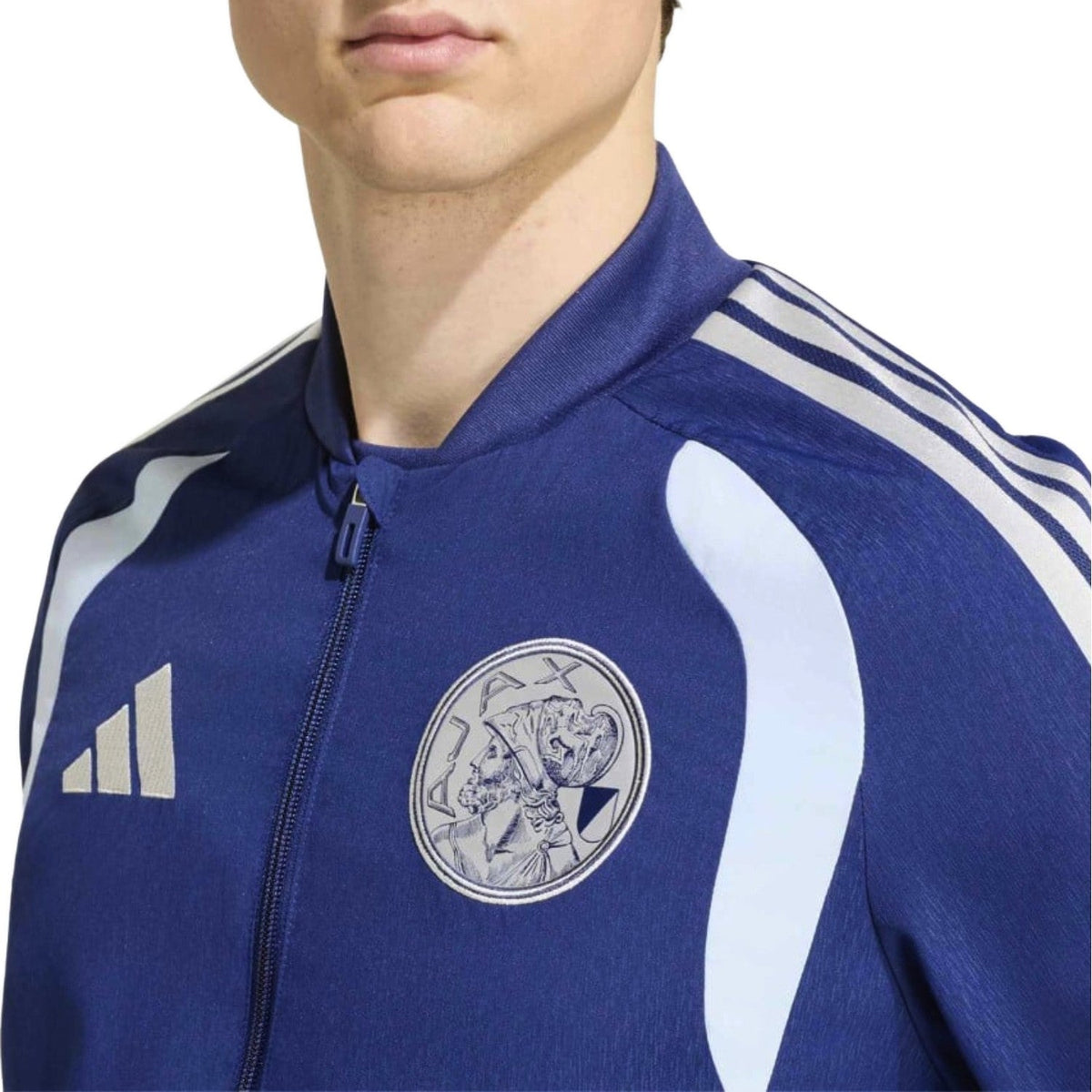 Ajax navy woven presentation Soccer tracksuit 2026/27 - Adidas-2