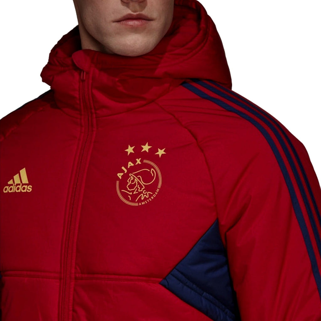 Ajax Amsterdam winter training bench jacket 2022/23 - Adidas-3