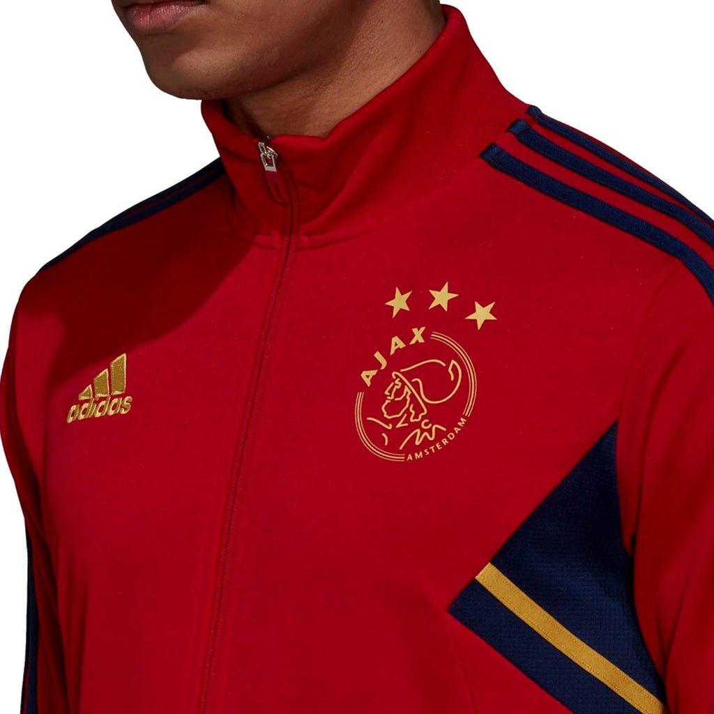 Ajax Amsterdam training presentation Soccer tracksuit 2022/23 - Adidas-3