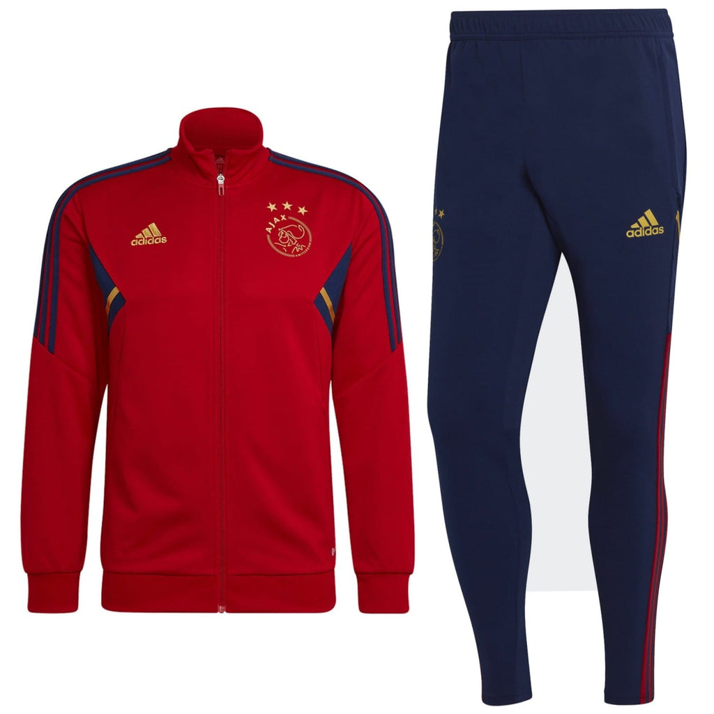 Ajax Amsterdam training presentation Soccer tracksuit 2022/23 - Adidas-0