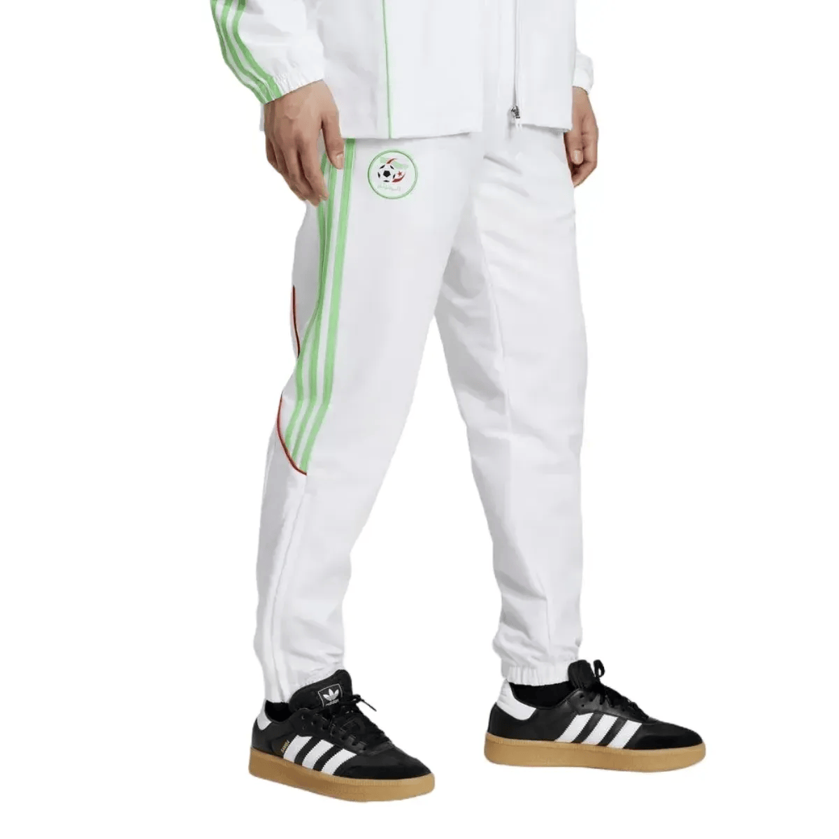 Algeria white retro presentation Soccer tracksuit 2025/26 - Adidas-2