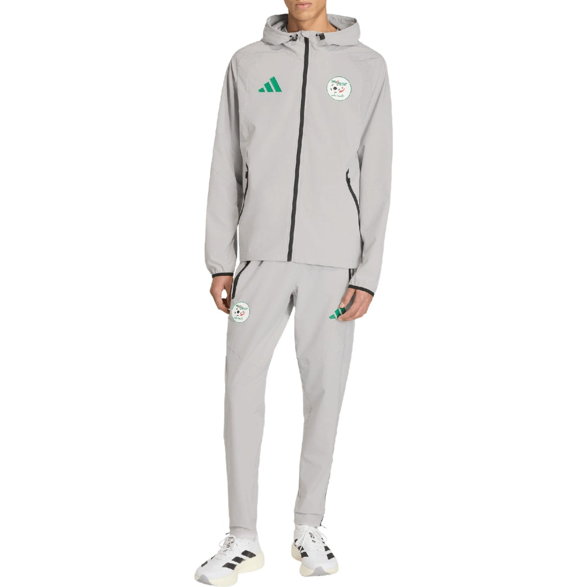 Algeria Casual Travel hooded presentation tracksuit 2026/27 - Adidas-1