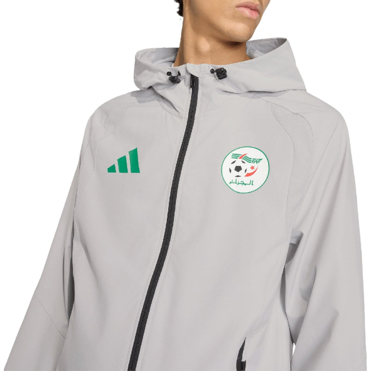 Algeria Casual Travel hooded presentation tracksuit 2026/27 - Adidas-3