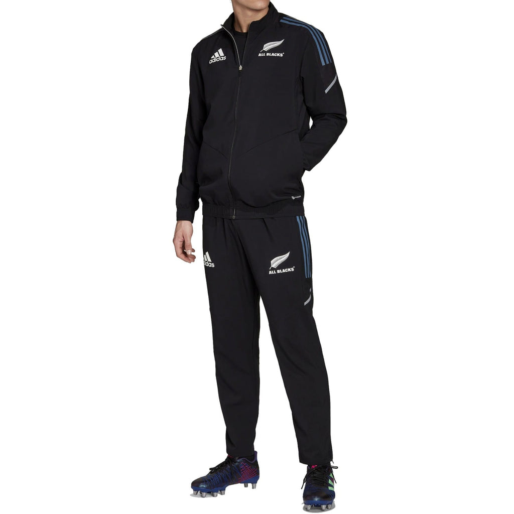 All Blacks black training presentation tracksuit 2022/23 - Adidas-4