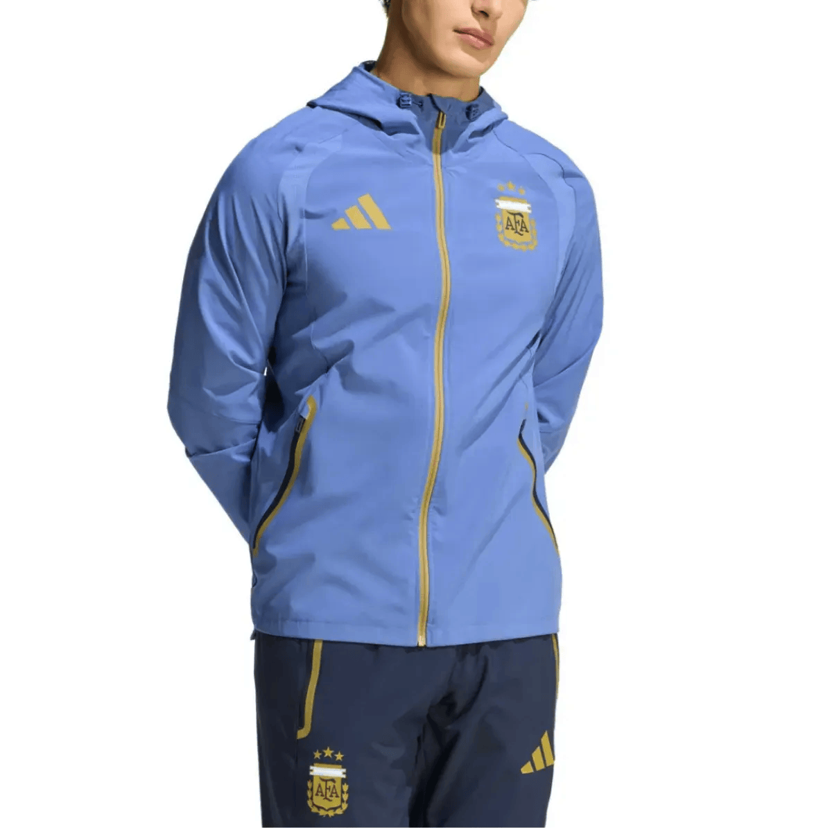 Argentina Casual Travel hooded presentation tracksuit 2026/27 - Adidas-0
