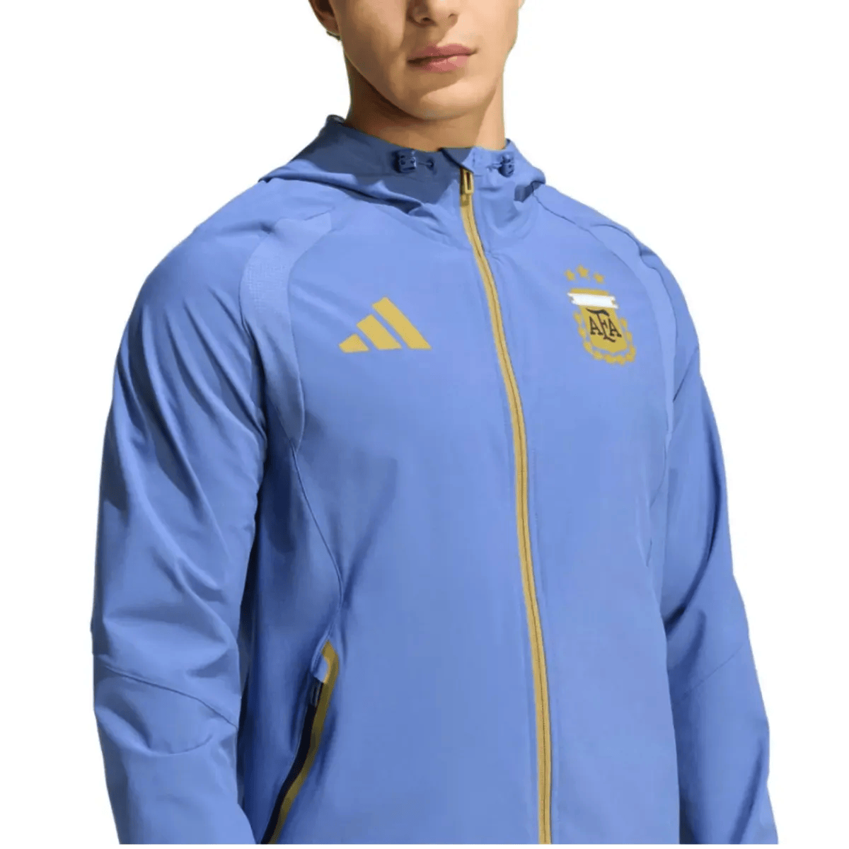 Argentina Casual Travel hooded presentation tracksuit 2026/27 - Adidas-3