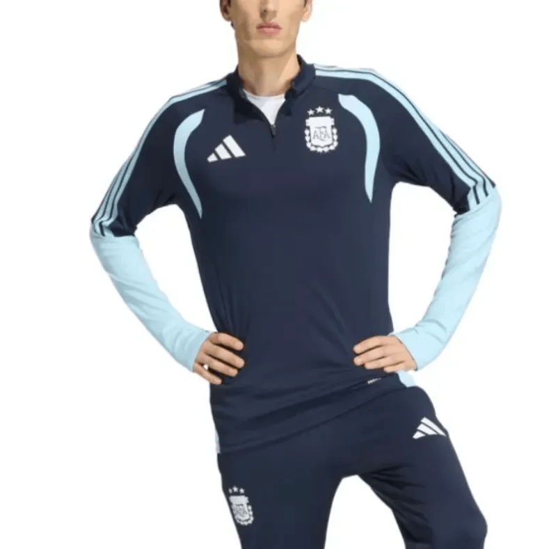 Argentina navy blue training technical tracksuit 2026/27 - Adidas-0