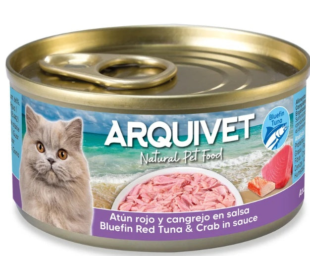 ARQUIVET-Tonno rosso e granchio in salsa - Mini Filetti  80gr